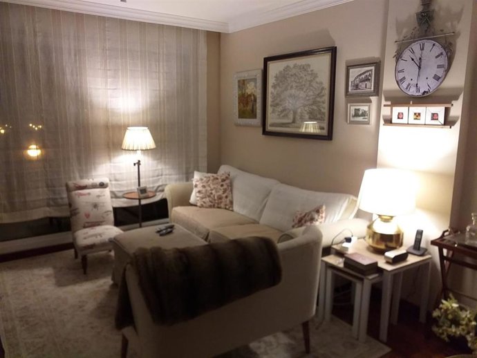 El salón de una vivienda.