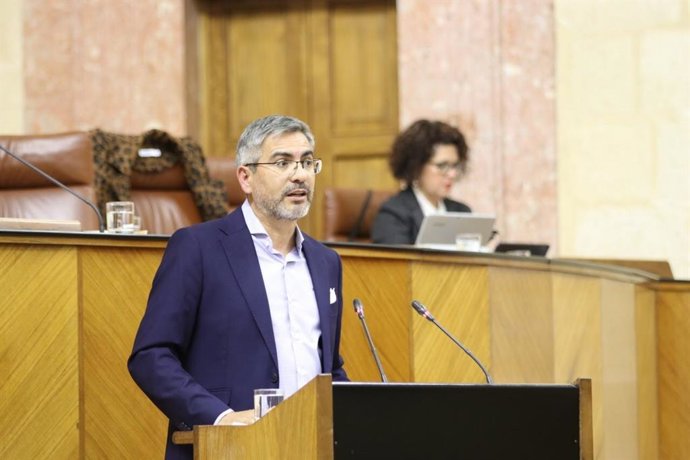 El parlamentario andaluz de Ciudadanos por Córdoba y portavoz de la formación naranja en la Comisión de Salud del Parlamento de Andalucía, Emiliano Pozuelo.