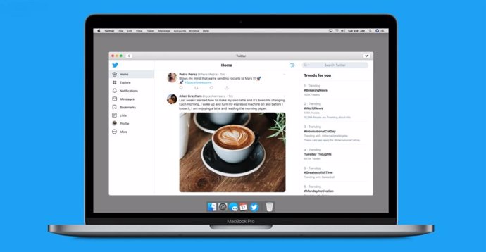 Twitter para Mac introduce la carga automática de nuevos tuits con su última act