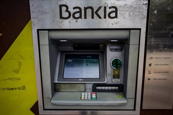 Un cajero del Banco Bankia 