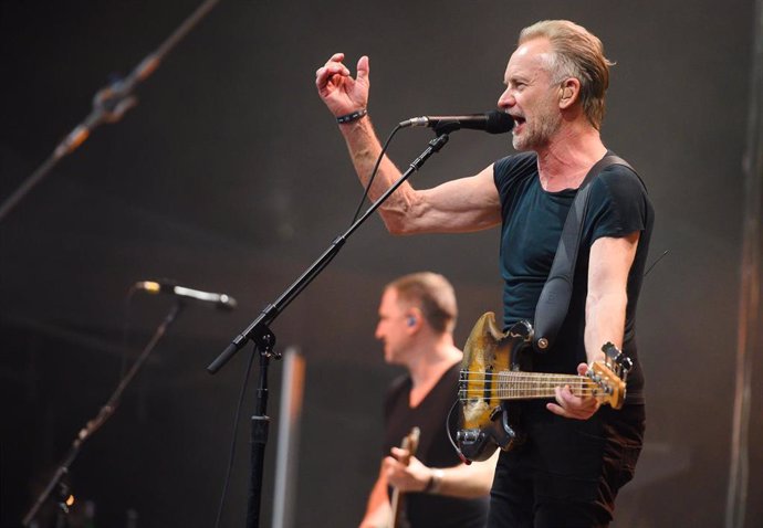 Sting en un concierto