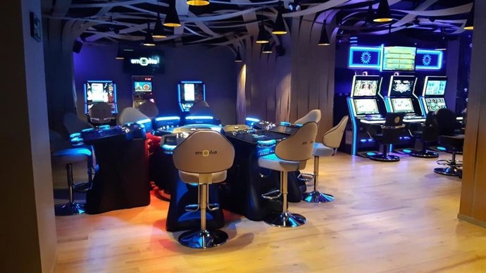 Imagen de recurso de un salón de juego.