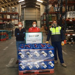 Coronavirus.- Dcoop colabora con aportaciones de alimentos y material sanitario 