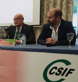 El presidente del sector autonómico de Sanidad de CSIF en Castilla y León, Juan Carlos Gutiérrez-Rodilla.
