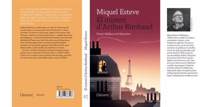 El misteri dArthur Rimbaud', de Miquel Esteve Valldepérez, editado por Univers.