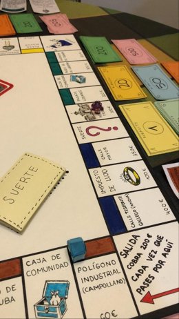 Versión albaceteña del Monopoly contra el confinamiento