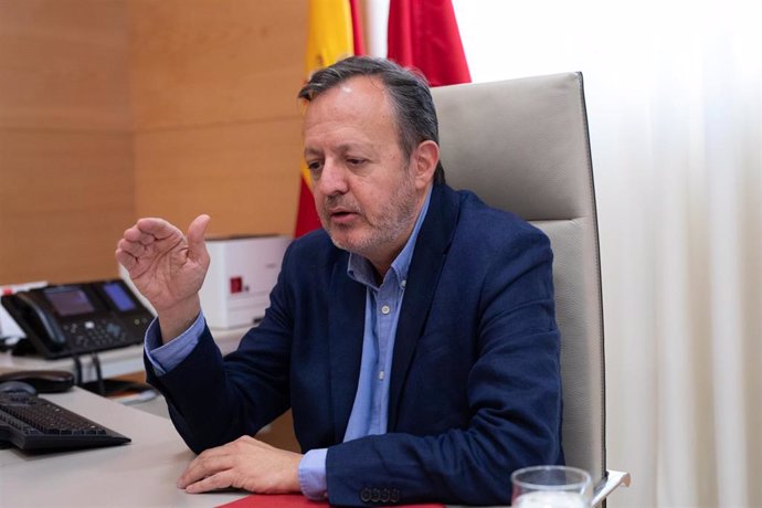 Alberto Reyero, consejero de Políticas Sociales, Igualdad y Natalidad de la Comunidad de Madrid