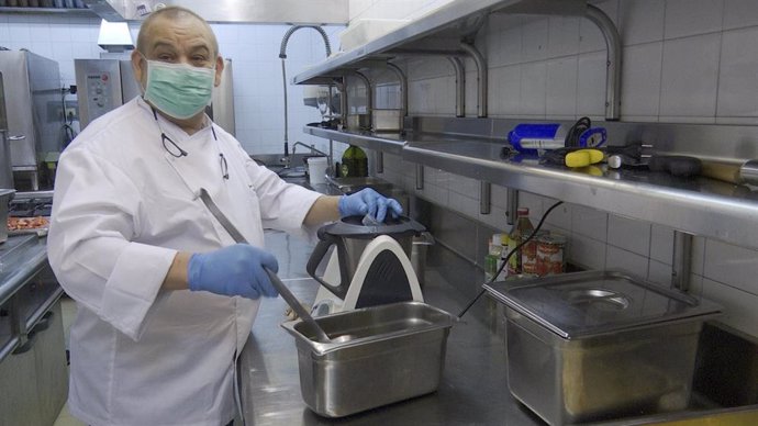 Un chef con estrella Michelin colabora con los 'tapers solidarios" desde el inic