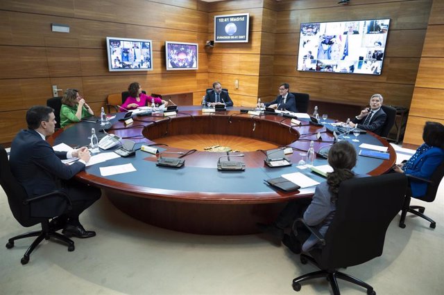 Reunión consejo de ministros 21 de abril de 2020