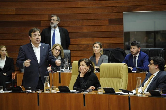 Fernández Vara en la Asamblea en una imagen de archivo