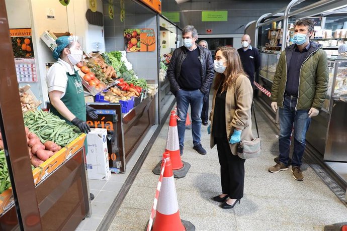 Nota De Prensa. Visita Da Alcaldesa Aos Mercados Municipais