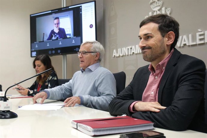 Sandra Gómez, Joan Ribó y Sergi Campillo
