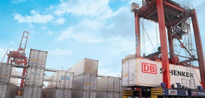 Contenedor de DB Schenker