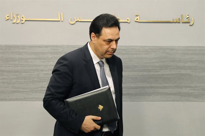 El primer ministro de Líbano, Hasán Diab