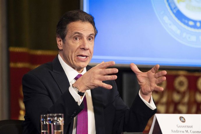 El gobernador del estado de Nueva York,  Andrew Cuomo.