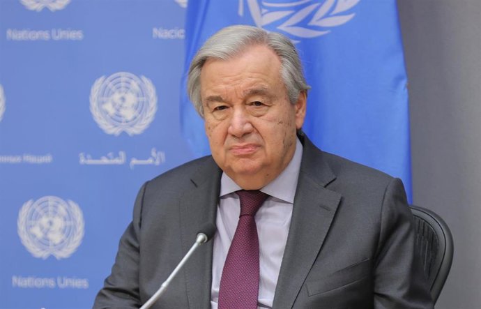 El secretario general de la ONU, António Guterres
