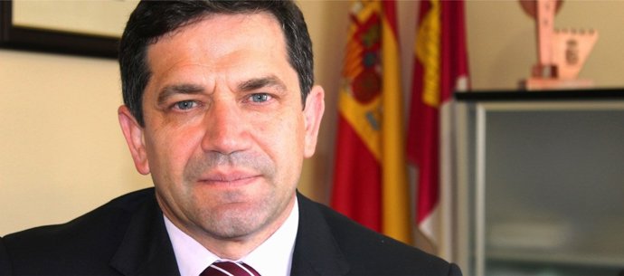 El alcalde de Bolaños de Calatrava, Miguel Ángel Valverde