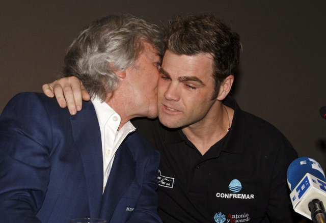 Ángel Nieto y Fonsi Nieto