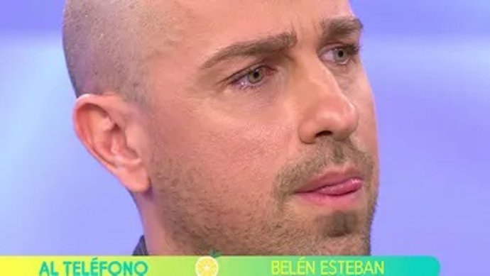 Rafa Mora, en el plató de Sálvame