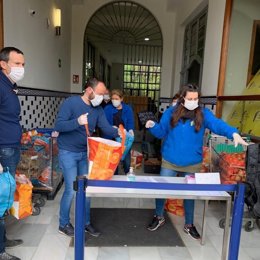 Coronavirus.- Casa Caridad reparte cerca de 6.000 raciones de alimentos en el pr