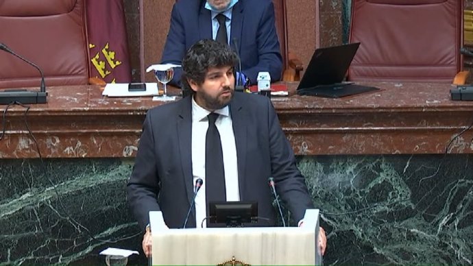 López Miras, en la Asamblea