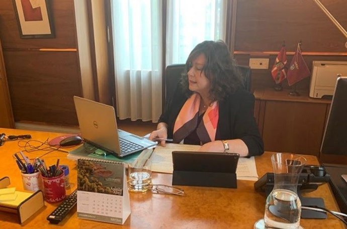 La Diputada Foral De Hacienda, Finanzas Y Presupuestos, Itziar Gonzalo