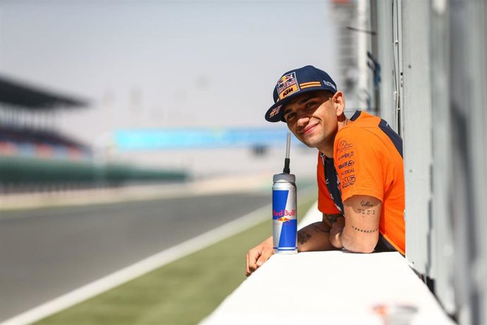 El piloto español de Moto2 Jorge Martín (Red Bull KTM Ajo)
