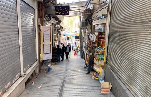 Mercado en Teherán