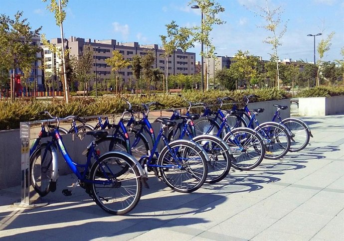 Servicio de alquiler de bicicletas en la localidad madrileña de Getafe