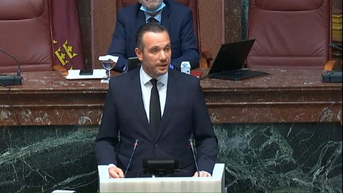 El portavoz del Grupo Parlamentario Popular, Joaquín Segado