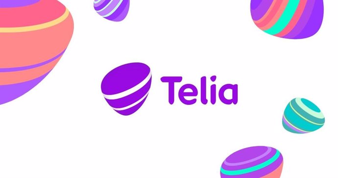 Logo de la teleco sueca Telia.