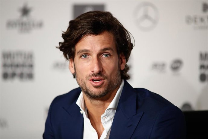 Feliciano Lopez, Director of the Tournament, press conference to open the Mutua Madrid Open 2019 at Caja Magica, in Madrid, Spain, on May 2, 2019.