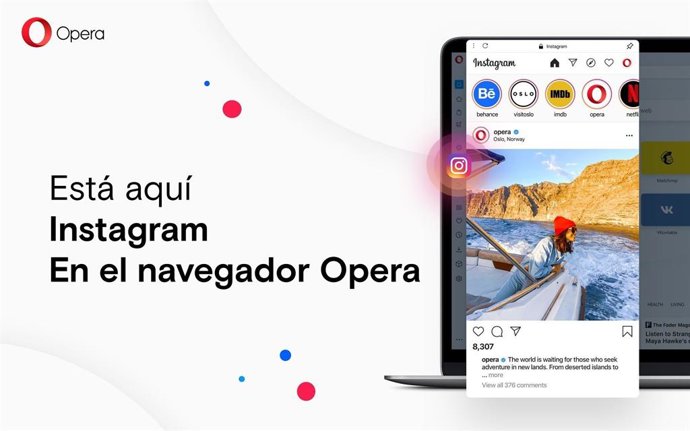 Opera Instagram para PC