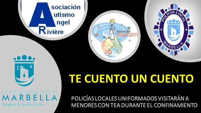 Policías locales con formación específica contarán un cuento a menores con autismo