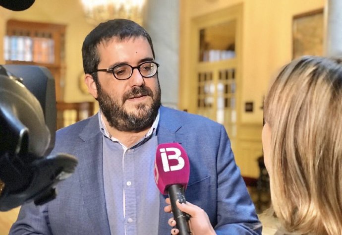 El senador de Més per Mallorca, Vicen Vidal.