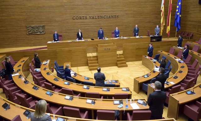 Diputación permanente en Les Corts con comparecencia de Puig para hablar del coronavirus