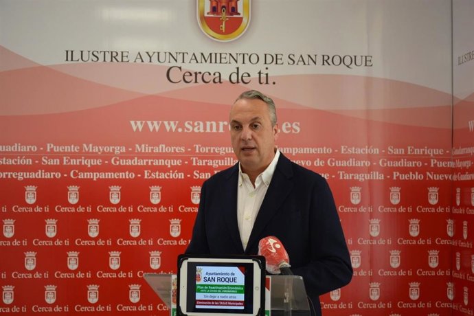 Juan Carlos Ruiz Boix, alcalde de San Roque