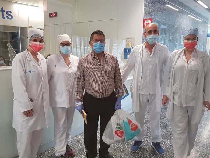 El Hospital Moiss Broggi da el alta a su paciente número 1.000 con coronavirus