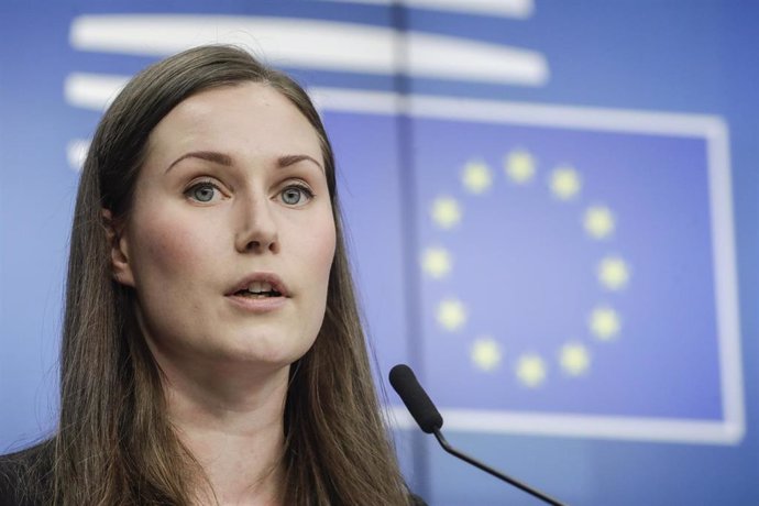 La primera ministra de Finlandia, Sanna Marin