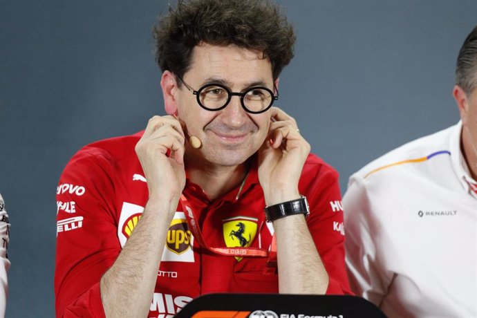 Mattia Binotto, jefe de la escudería Ferrari en la Fórmula 1.