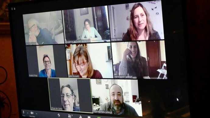 Reunión del Consell de Mallorca con el sector cultural.