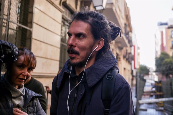 El secretario de Organización de Podemos y el diputado en las Cortes Generales, Alberto Rodríguez, en una imagen de archivo.