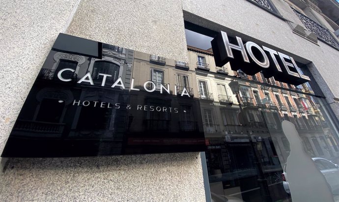 Faana de l'Hotel Catalonia que va obrir per atendre pacients de l'Hospital 12 de Octubre amb coronavirus, Madrid (Espanya)