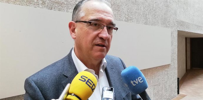 El alcalde de Pamplona, Enrique Maya