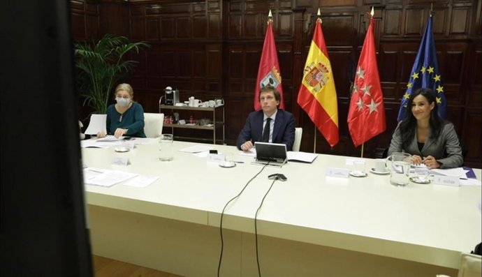 Rueda de prensa tras la Junta de Gobierno en el Ayuntamiento de Madrid