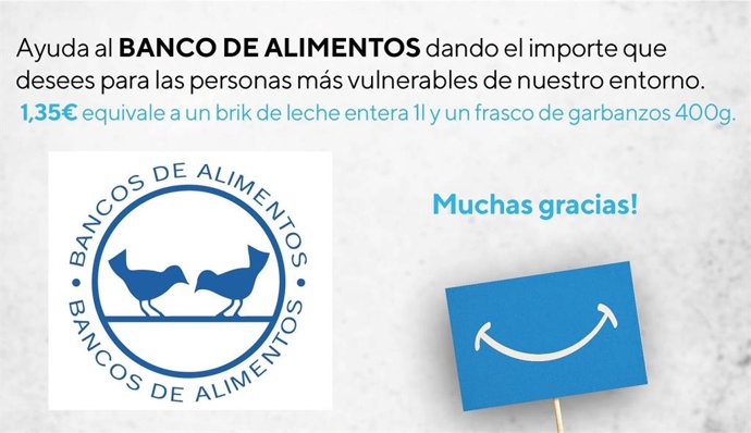 Coronavirus.- Caprabo facilitará donaciones voluntarias para el Banco de los Ali