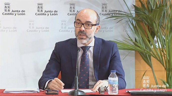 Captura de la rueda de prensa on line de Javier Ortega. Archivo