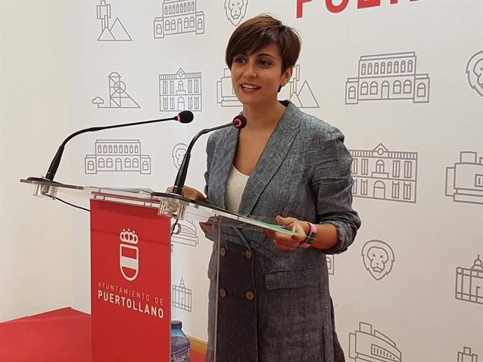 La alcaldesa socialista de Puertollano (Ciudad Real), Isabel Rodríguez