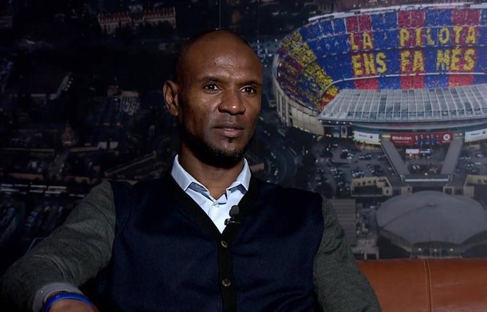 El secretario técnico del FC Barcelona, Éric Abidal