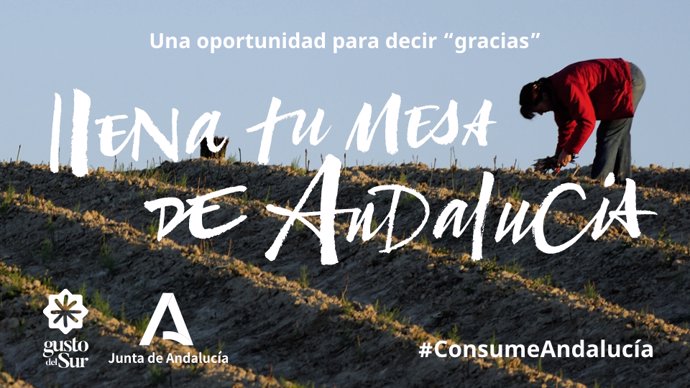 'Llena tu mesa de Andalucía', nueva campaña de la Consejería de Agricultura para